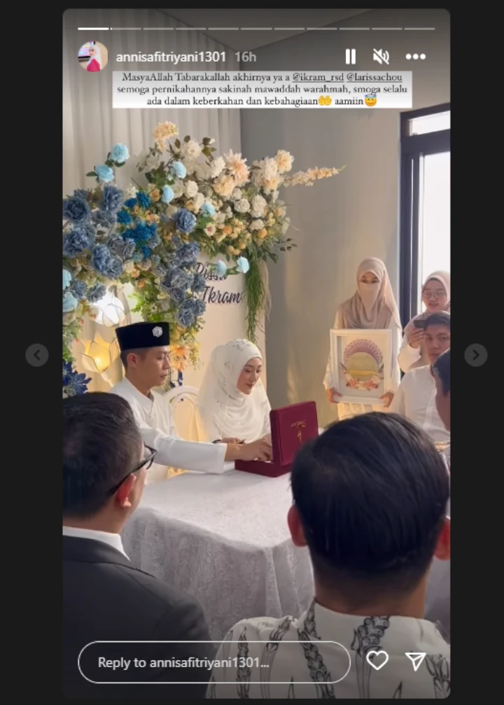 Pernikahan Digelar Sederhana