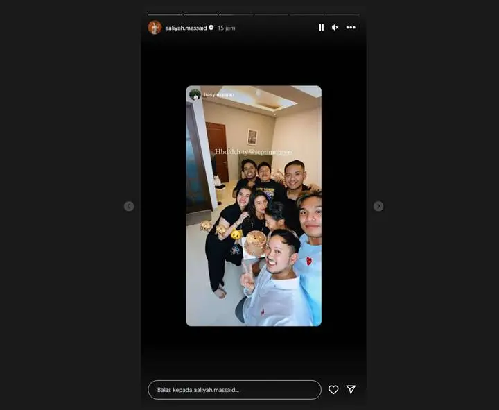 Thariq Halilintar Nyempil di Postingan Aaliyah Massaid Auto Curi Fokus Utama