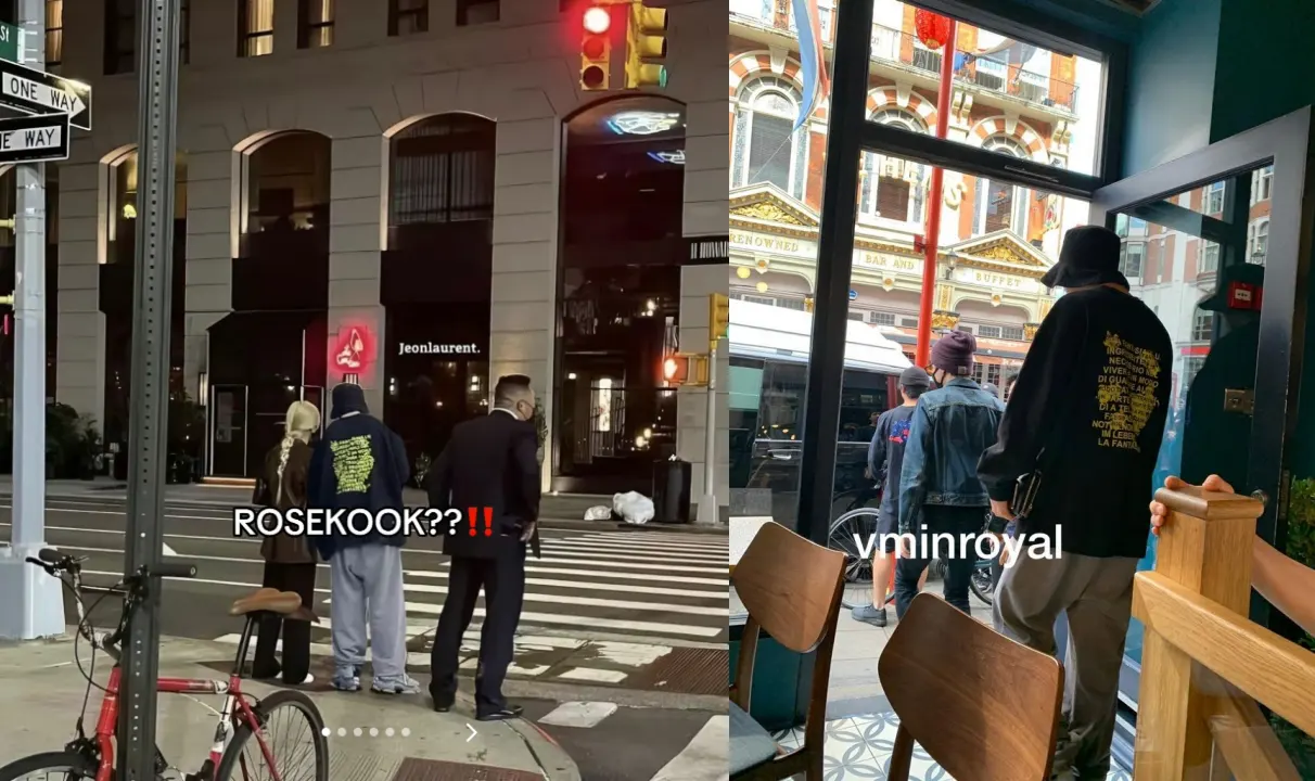 Jungkook BTS dan Rose BLACKPINK dibilang jalan bareng