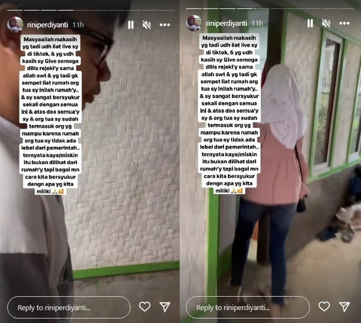 Rumah Ortu Sus Rini di Kampung