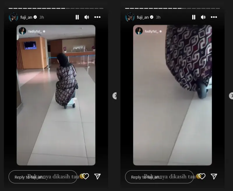 Fuji An dikerjain oleh sang kakak Fadly Faisal