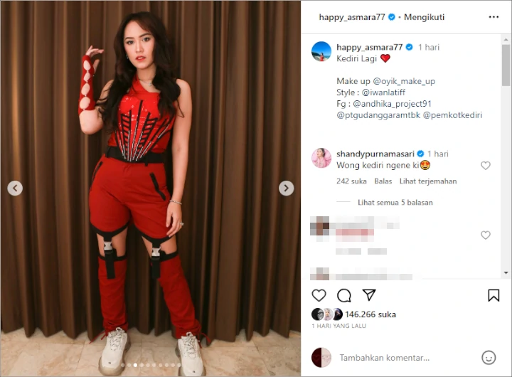 Outfit Manggung Happy Asmara, Aaliyah Massaid Foto Bareng Ibu Thariq Halilintar-Topik Pagi