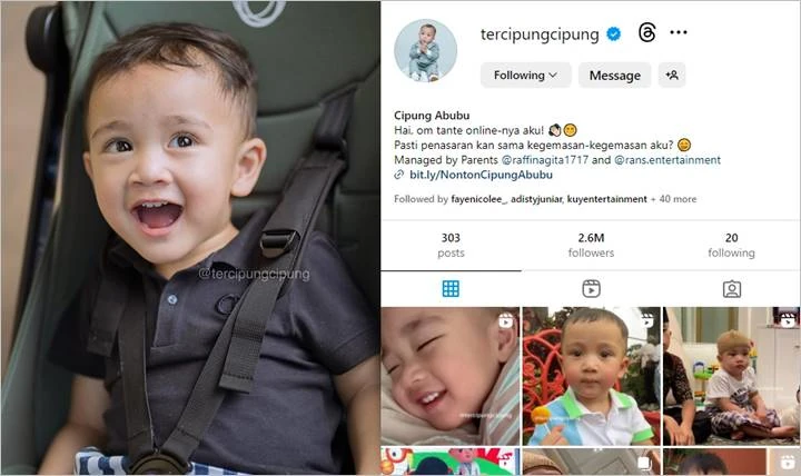 Rayyanza Malik Ahmad alias Cipung