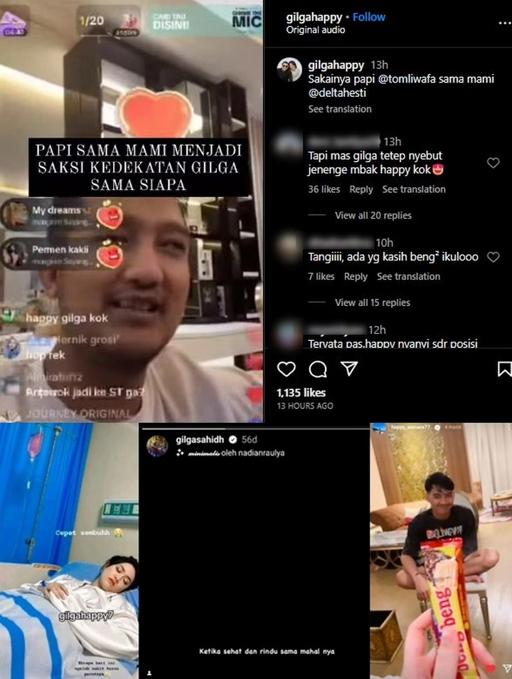 Happy Asmara dan Gilga Sahid Jadian?