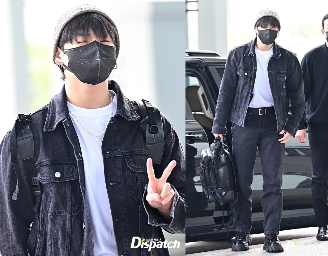 momen Jungkook BTS di bandara