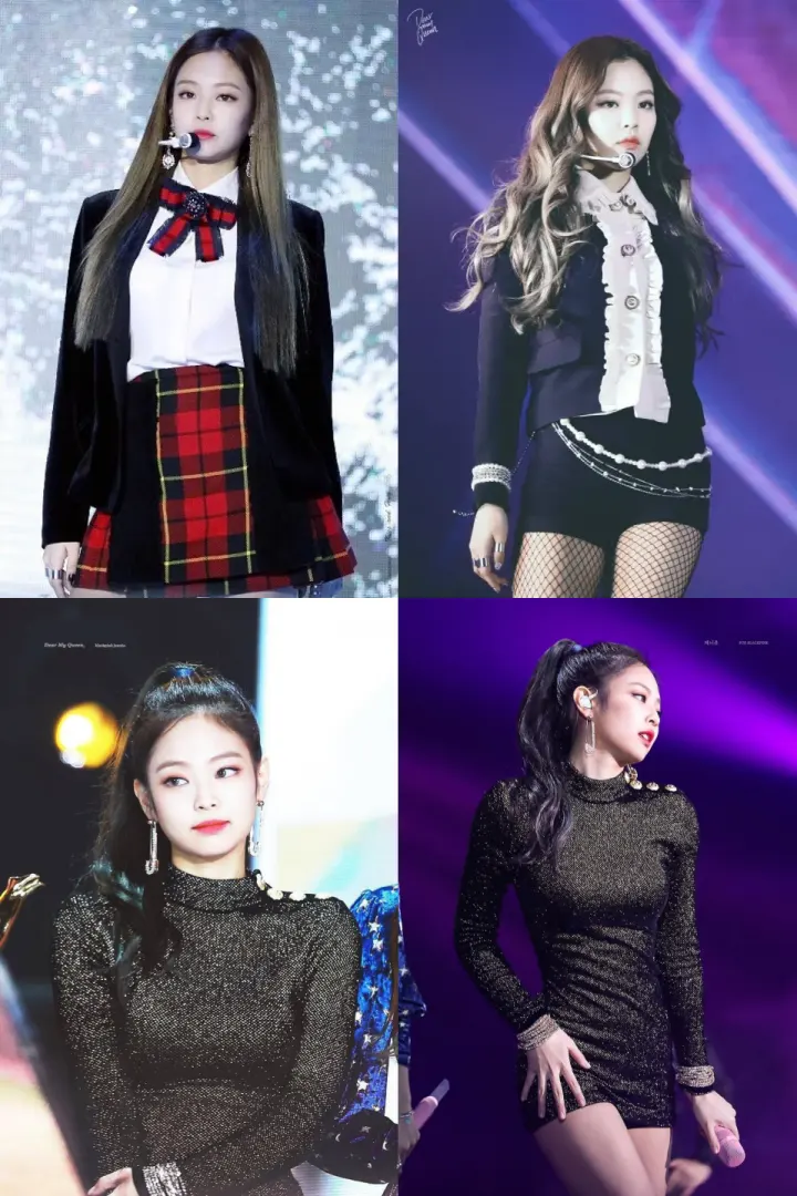 Jennie BLACKPINK dengan balutan Gucci dan Balmain