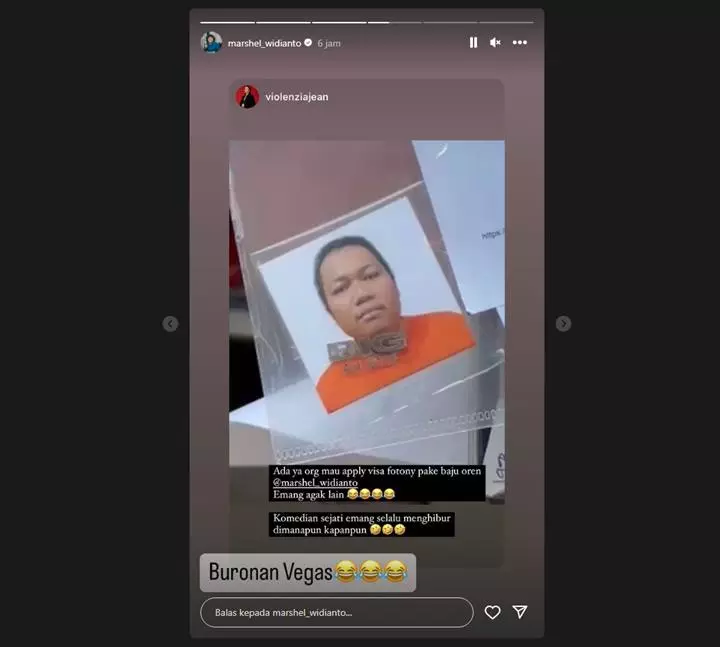 Gegara Baju, Marshel Widianto Malah Pancing Tawa Saat Bikin Visa