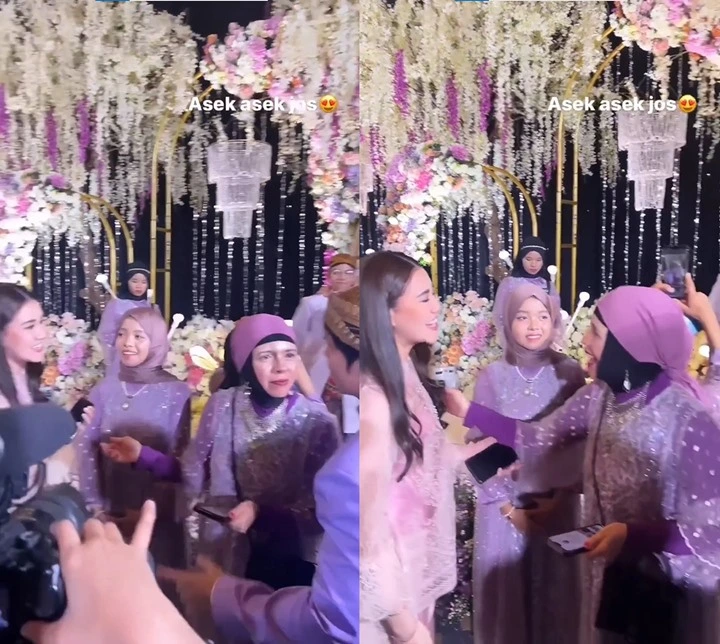 Keakraban Aaaliyah Massaid dan Lenggogeni Faruk