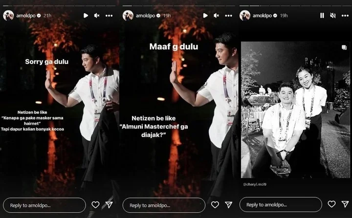 Chef Arnold Jawab Cerdas Nyinyiran Netizen