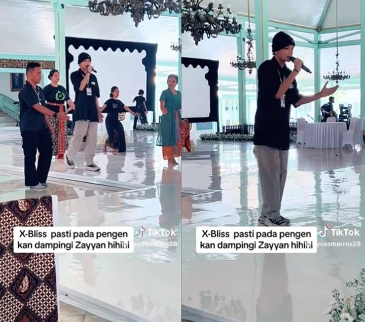 Zayyan XODIAC Terekam Gladi Resik Nyanyikan \'Indonesia Pusaka\' Sebelum Manggung di Solo