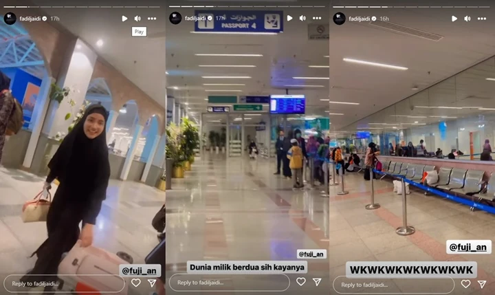 Diduga Teleponan dengan Ayang, Fuji An Sampai Gak Fokus Saat di Bandara