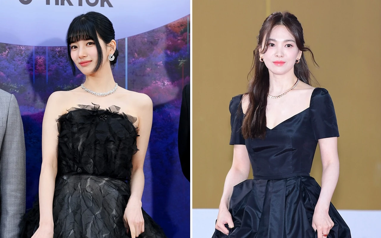 Blue Dragon Series Awards 2023: Gaun Suzy Bikin Gak Nyaman Padahal Dipuji Song Hye Kyo