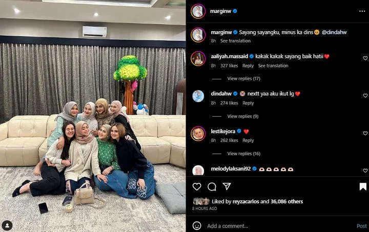 Aaliyah Massaid Gabung Geng Massayu