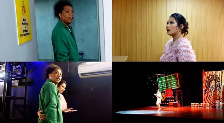 Indah Permatasari Deg-degan Parah Perdana Nge-MC, Dukungan Arie Kriting So Sweet!