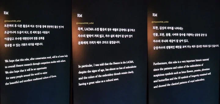 RM BTS Dapat Penghargaan Atas Restorasi Jubah Pengantin Joseon Yang Pulang ke Korea