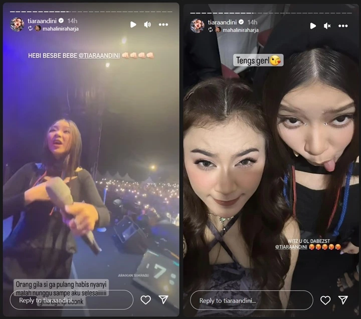 Mahalini Beri Kejutan Ultah ke Tiara Andini, Foto Alay Bikin Ngakak Mahalini Beri Kejutan Ultah ke Tiara Andini, Foto Alay Bikin Ngakak Mahalini Beri Kejutan Ultah ke Tiara Andini, Foto Alay Bikin Ngakak