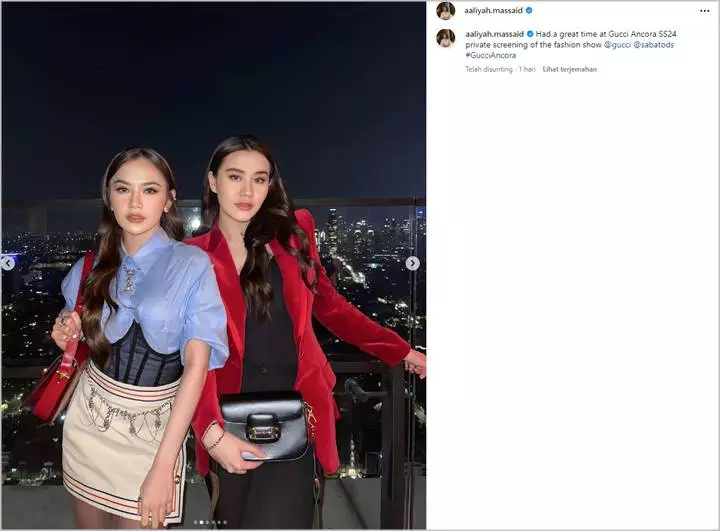 Bukan Lagi Mayang, Aaliyah Massaid Disebut Mirip dengan Mahalini Kala Hadiri Acara Berkelas