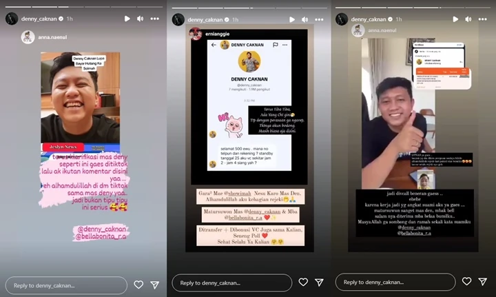 Tak Bayar ke Soimah, Denny Caknan Malah Bagi-bagi Duit Utang ke Fans