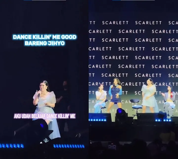 Jihyo Cover Dance dengan Felicya Angelista