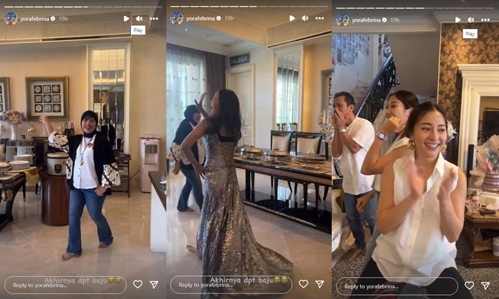 Nikita Willy Gelar Fashion Show Dadakan, Para Model Pakai Baju Bekas Miliknya