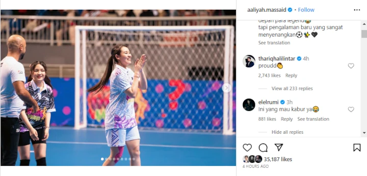 Aaliyah Massaid Bikin Thariq Halilintar Merasa Bangga, Komentar El Rumi Curi Fokus