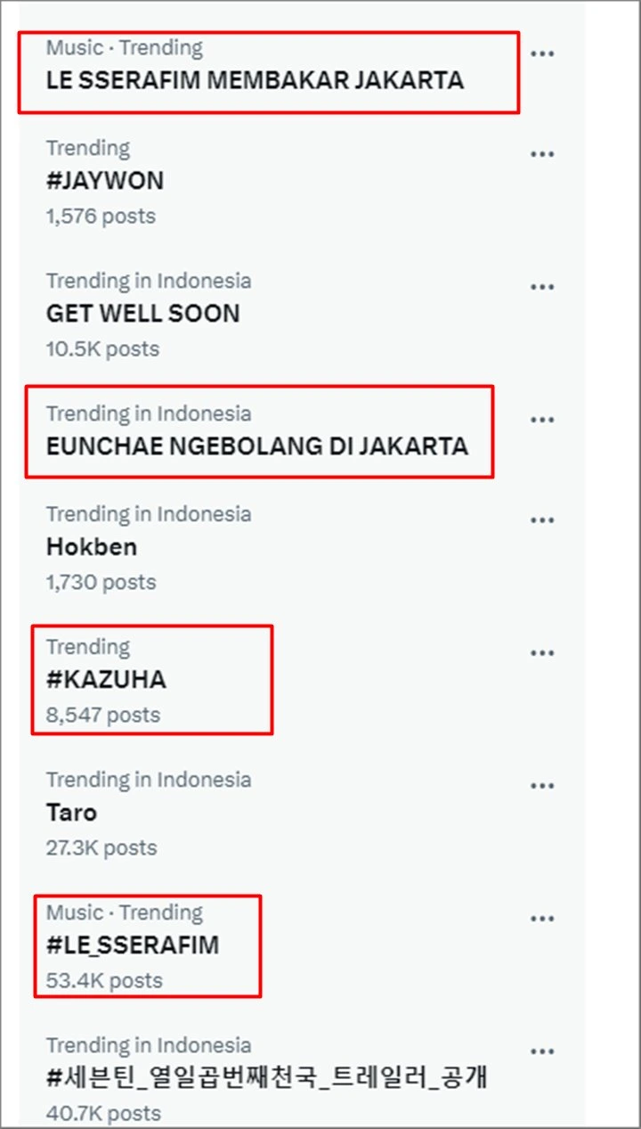 LE SSERAFIM Tiba di Jakarta Untuk Konser \'Flame Rises\' Disambut Trending Kocak