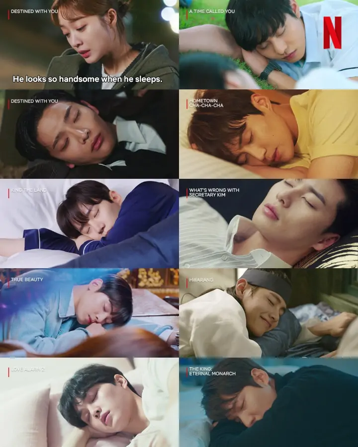 Netflix Bandingkan Gaya Tidur Aktor K-Drama, Junho di \'King the Land\' Bak Sleeping Beauty Netflix Bandingkan Gaya Tidur Aktor K-Drama, Junho di \'King the Land\' Bak Sleeping Beauty