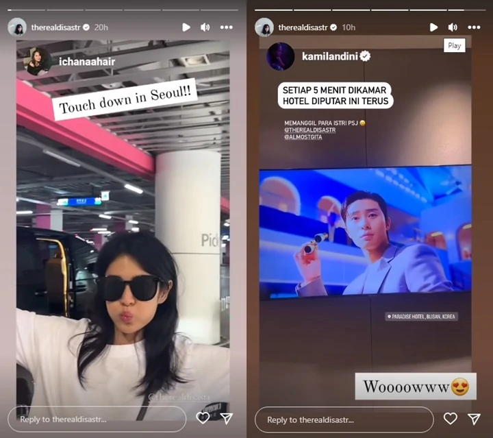 Baru Tiba di Korea, Dian Sastro Sat Set Ngebucin Park Seo Joon Bak Istri Sungguhan