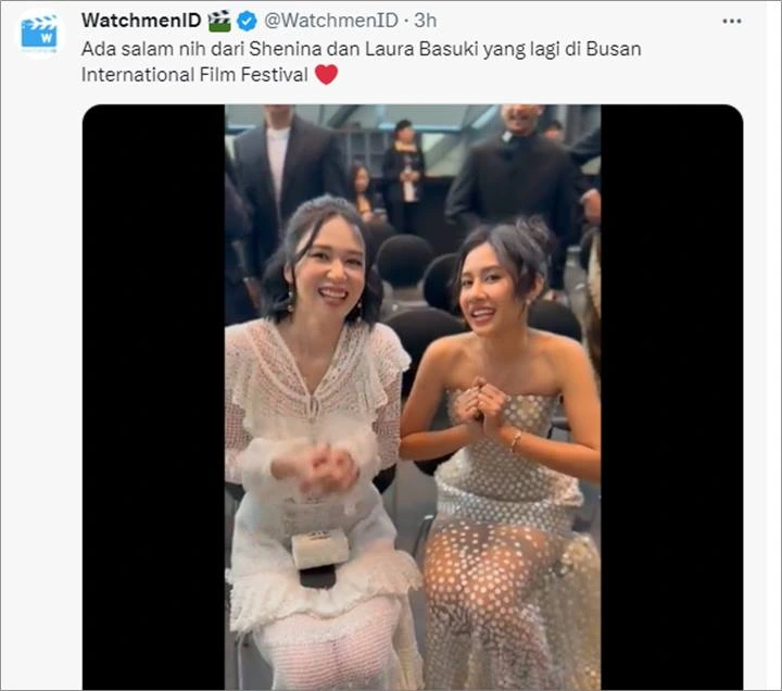 Shenina Cinnamon dan Laura Basuki Adu Keanggunan, Reza Rahadian Pakai Jarik di Red Carpet BIFF