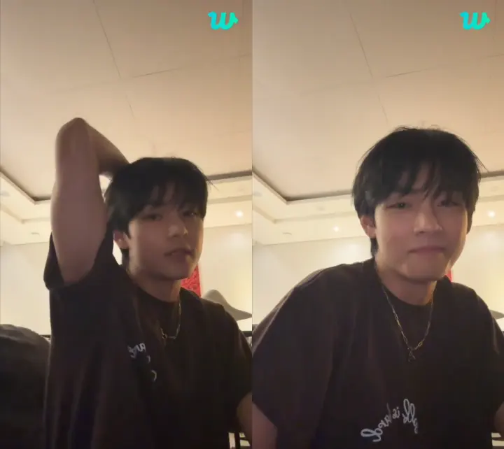 V BTS menyinggung mengenai \