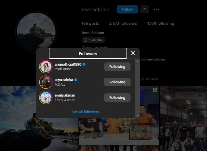 Arya Saloka Kepergok Follow Akun Intasgram \'Pacar Baru\' Putri Anne