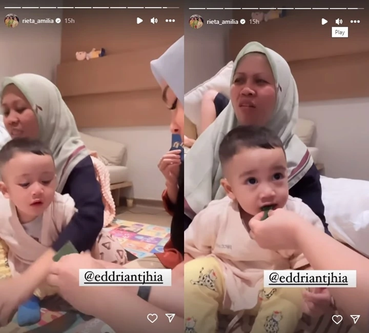 Rayyanza Cipung Request Jajanan Merakyat Usai Jalani Rontgen Paru-paru