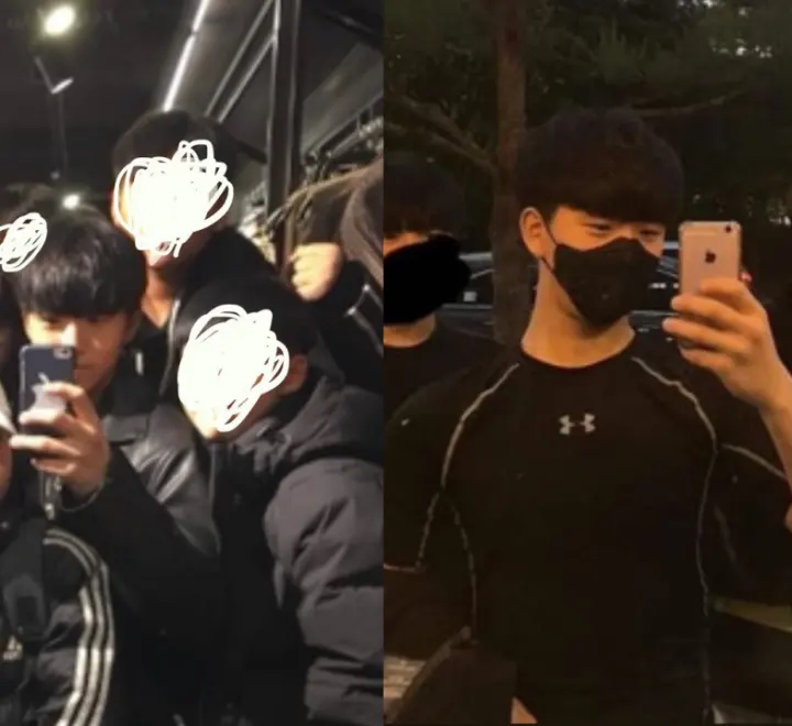 Foto Daeyoung NCT NEW TEAM bersama teman-temannya