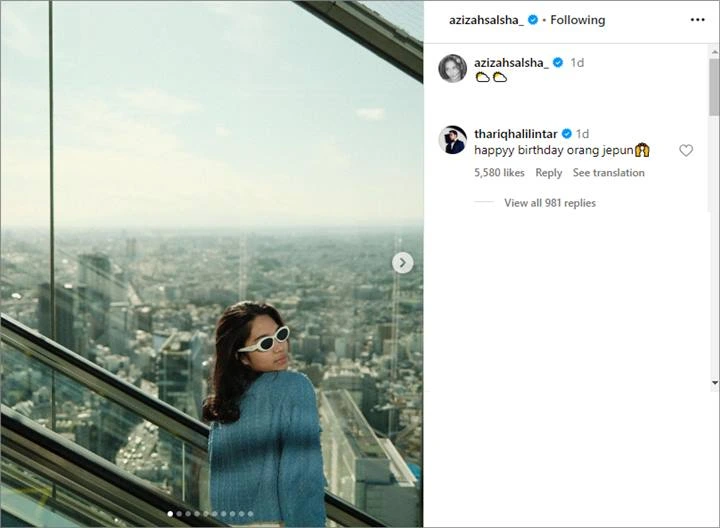 Thariq Halilintar Diserbu Usai Beri Ucapan Ultah ke Sahabat Dekat Fuji An
