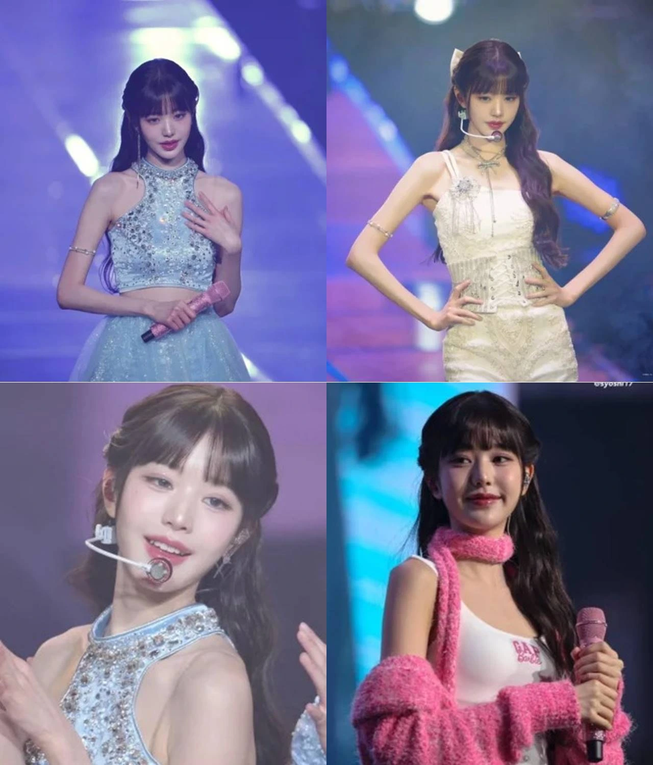 Jang Won Young Tampil Bak Putri Negeri Dongeng Dengan Poni Gemesin di Konser IVE