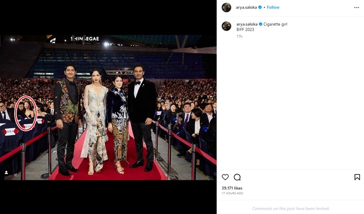 Arya Saloka Pamer Foto Baru di BIFF 2023, Krystal Jung Ikut Tersorot Bikin Salfok