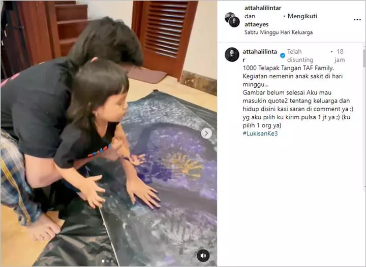 Ameena Putri Aurel Hermansyah dan Atta Halilintar 2 Hari Demam Tinggi, Perhatian Raul Lemos Disorot