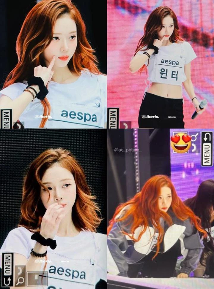Biasa Pendek, Winter aespa Tampil Dengan Rambut Panjang Bergelombang Jadi Hot Topic