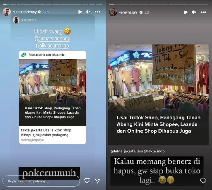 Kasus Tes DNA Anyep, Denny Sumargo dan DJ Verny Hasan Pamer Postingan Sehati