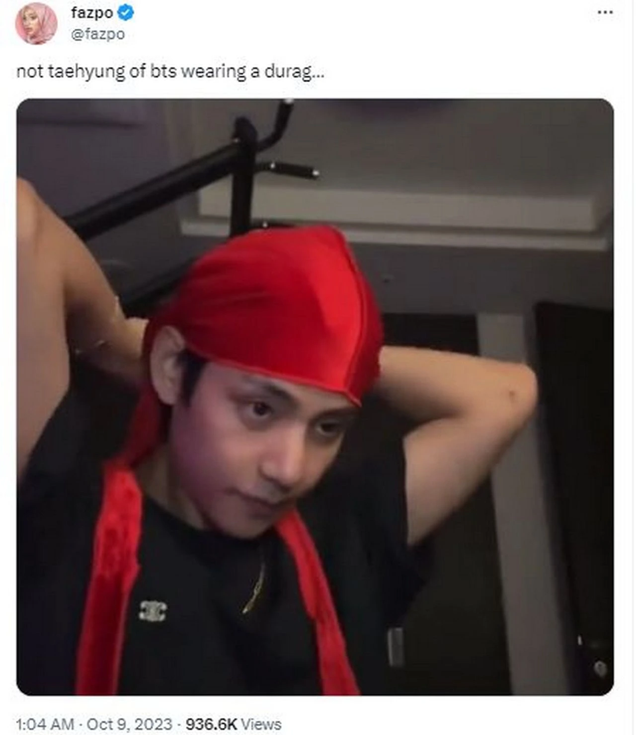 Pakai Durag Pemberian Rapper Amerika Saat Live, V BTS Malah Terlibat Kontroversi  Budaya