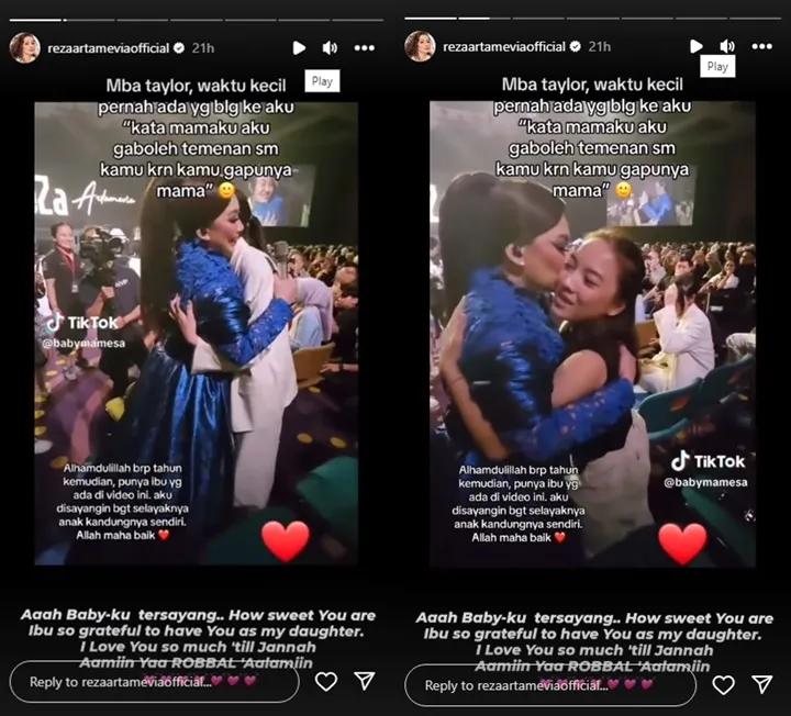 Aaliyah Massaid Punya Saudara Angkat, Perlakuan Adil Reza Artamevia Bikin Haru