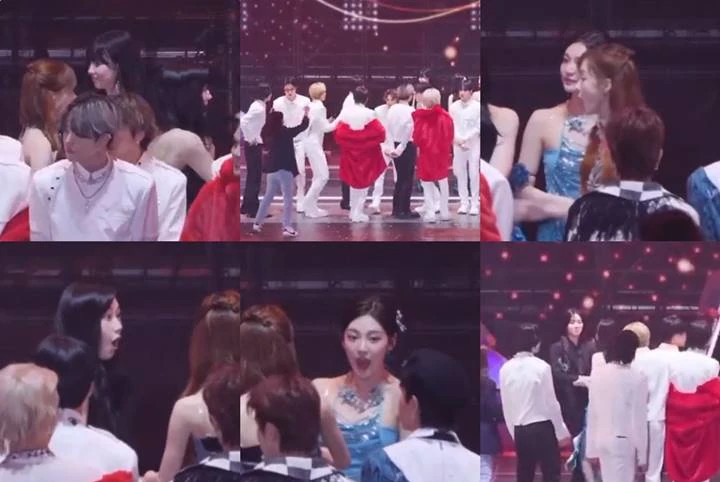TMA 2023: aespa Syok, Karina Lari ke Ryujin ITZY Kala Formasi Foto Berubah
