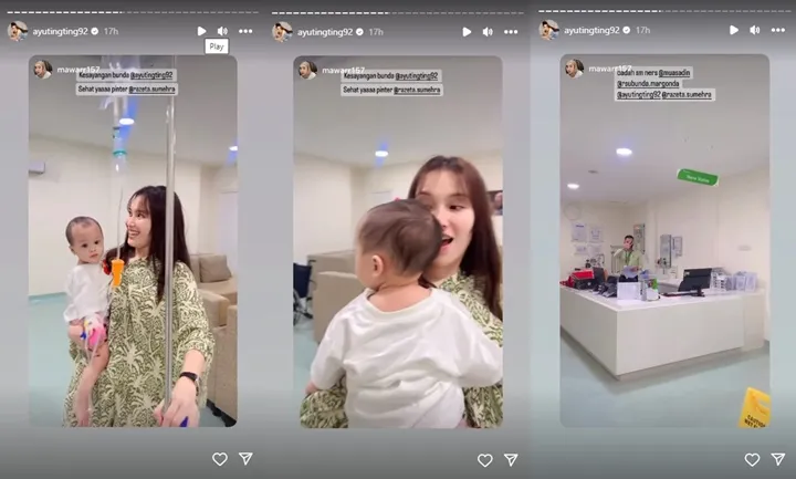 Sikap Ponakan Ayu Ting Ting ke Staf RS Tak Kalah Santun dari Rayyanza Putra Nagita Slavina