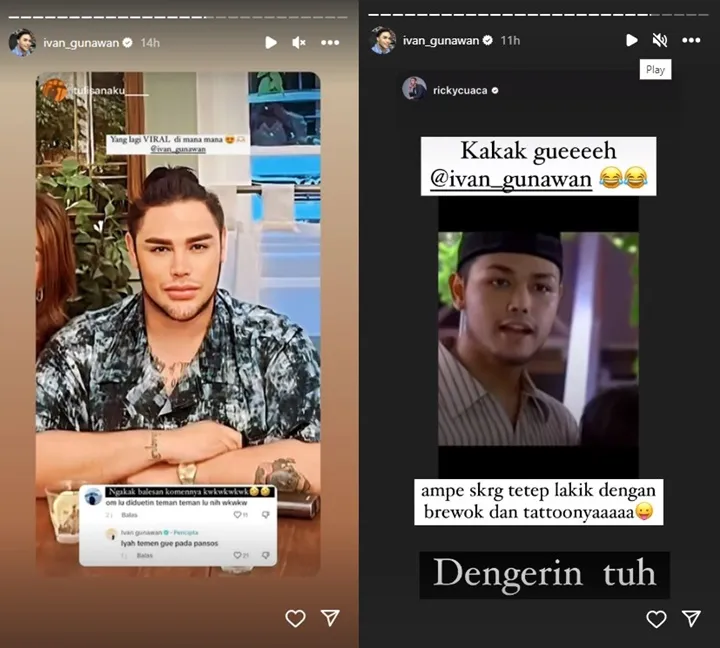 Ivan Gunawan Balas Nyelekit Usai Video Lawas Jadi Waria Tobat Ditertawakan Sahabat
