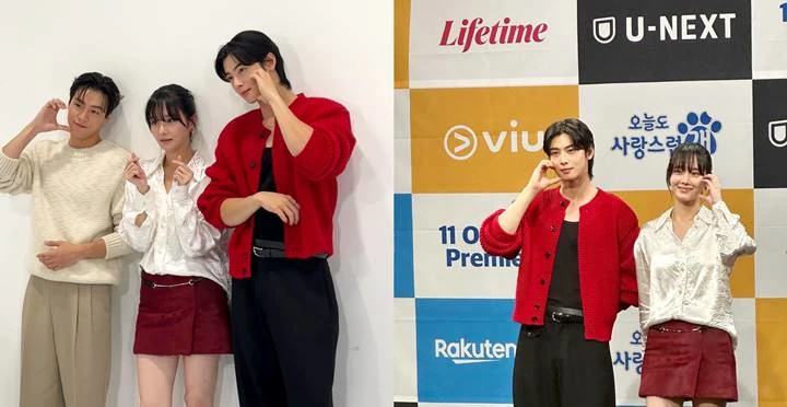 Cha Eunwoo ASTRO Posting Foto Bareng Park Gyu Young & Moon Ga Young Pakai Cara Berbeda