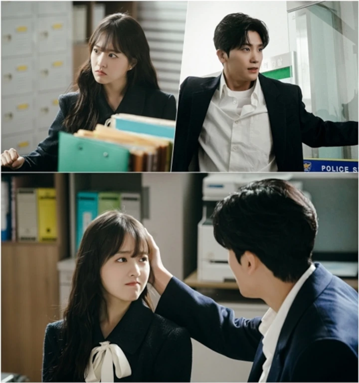 Pasutri, Park Bo Young & Park Hyung Sik Mesra di Kantor Polisi \'Strong Girl Nam Soon\'