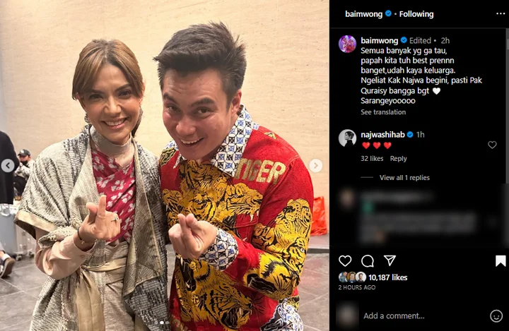 Baim Wong dan Najwa Shihab