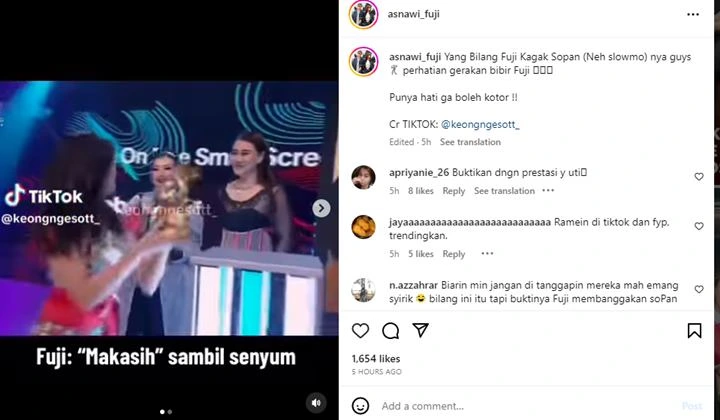 Fuji An Disangka Cuek ke Aaliyah Massaid, Catherine Wilson Digugat Cerai Suami-Topik Pagi