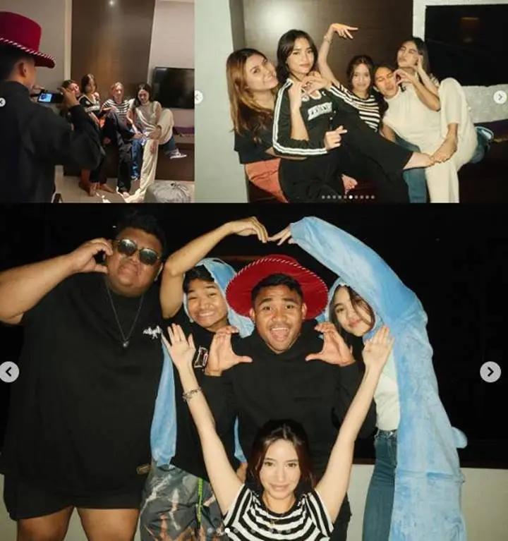 Difotoin Asnawi, Fuji An Kasih Tanda Hati