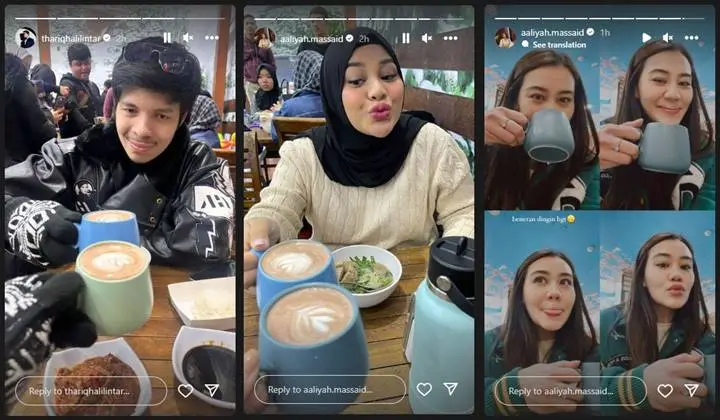 Aaliyah Massaid dan Thariq Halilintar Diduga Double Date dengan Atta-Aurel, Outfitnya Disorot Tajam